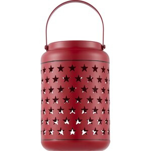 Joyward Ceramic Star Lantern, Red, 7.5 in | CVS Health