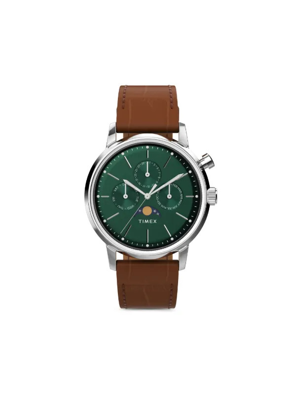 TIMEX Marlin Moon Phase 40mm - Farfetch | Farfetch Global