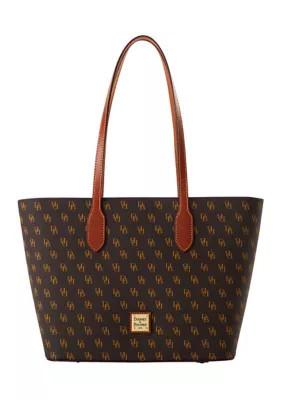 Dooney & Bourke Gretta Tote, Brown | Belk
