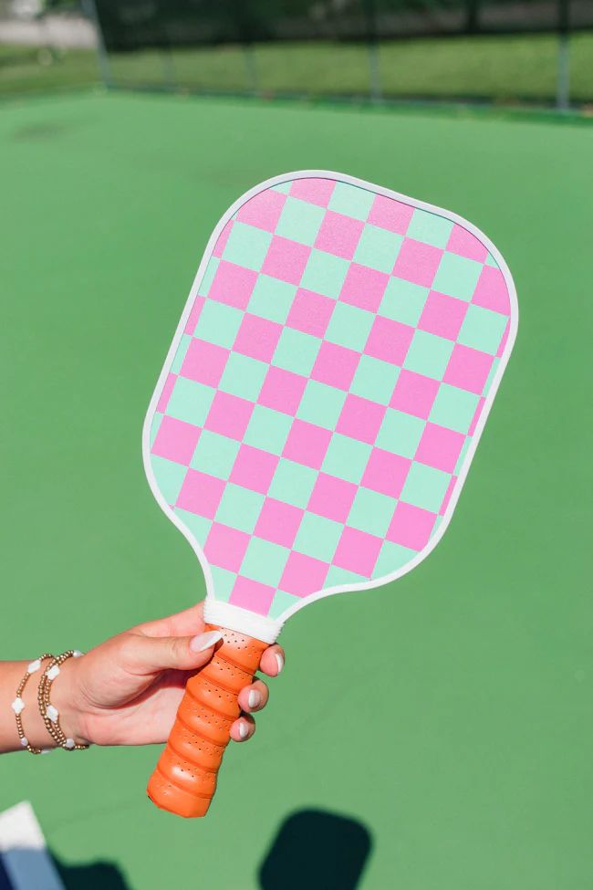 Pickleball Paddle In Watermelon Crawl | Pink Lily