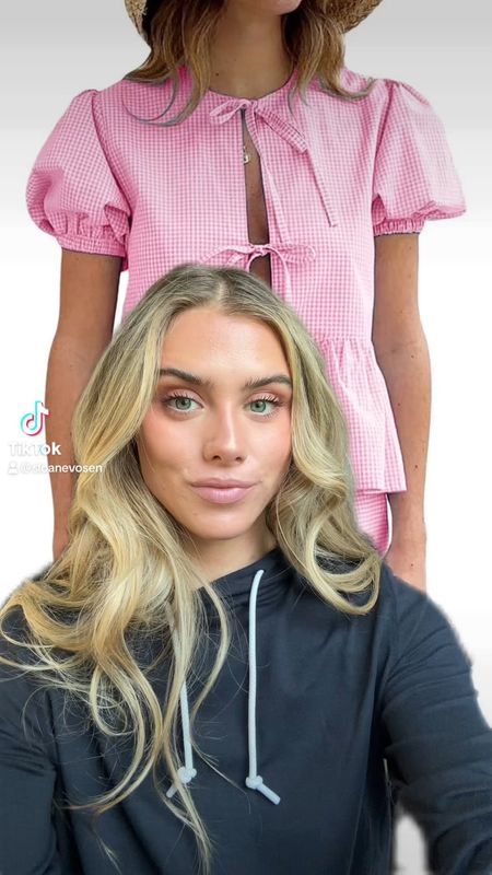 Amazon Y2k Womens 2 Piece Puff Sleeve Front Tie Blouse Tops Matching Gingham Boxer Shorts Sets Summer Going Out Outfits (Pink, S).  #amazon #amzonfinds #amazonmusthaves #amazonvirtualtryon #amazonfavorites #amazonfashion #founditonamazon #founditonamazonfashion 

#LTKStyleTip #LTKFindsUnder50 #LTKVideo