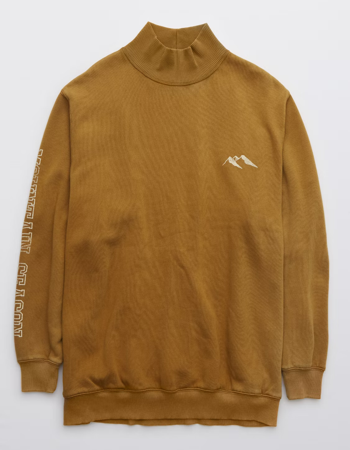 Aerie The Sweat Everyday Cozy Mock Neck Sweatshirt | American Eagle Outfitters (US & CA)