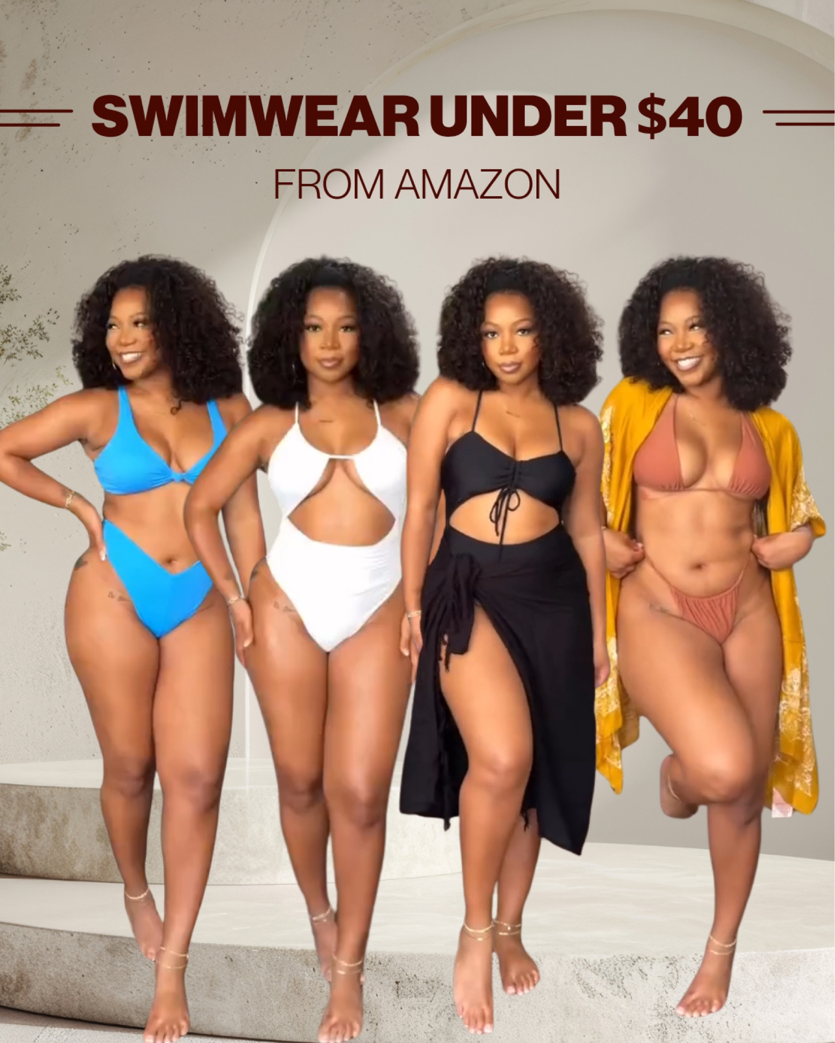 I AM 5'9 200 LBS WEARING and I wear a large in bathing suits!

#LTKstyletip #LTKswim
