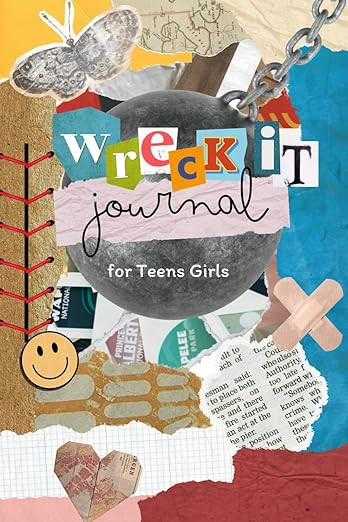 Wreck It Journal for Teens Girls: Destroy this Journal in a creative way. Creative journal to red... | Amazon (US)