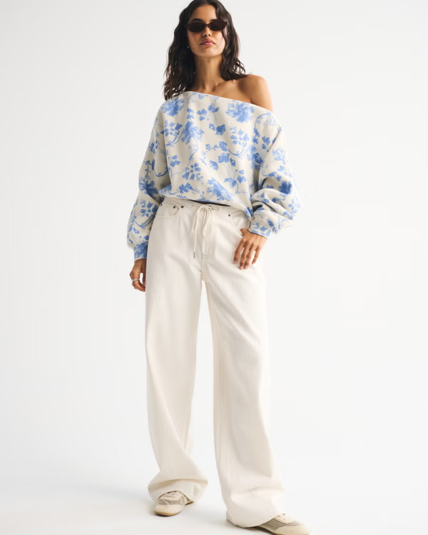 Women's Sunday Slash Top | Women's | Abercrombie.com | Abercrombie & Fitch (US)