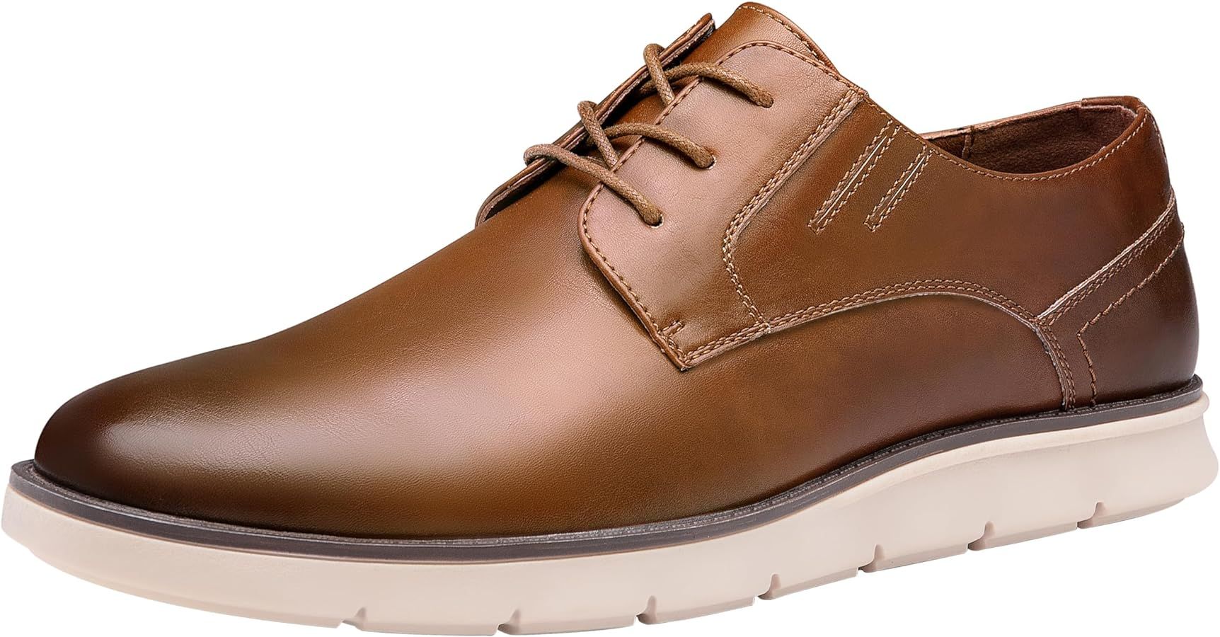 Jousen Mens Casual Shoes Non-Slip Simple Comfortable Casual Dress Shoes for Men | Amazon (US)