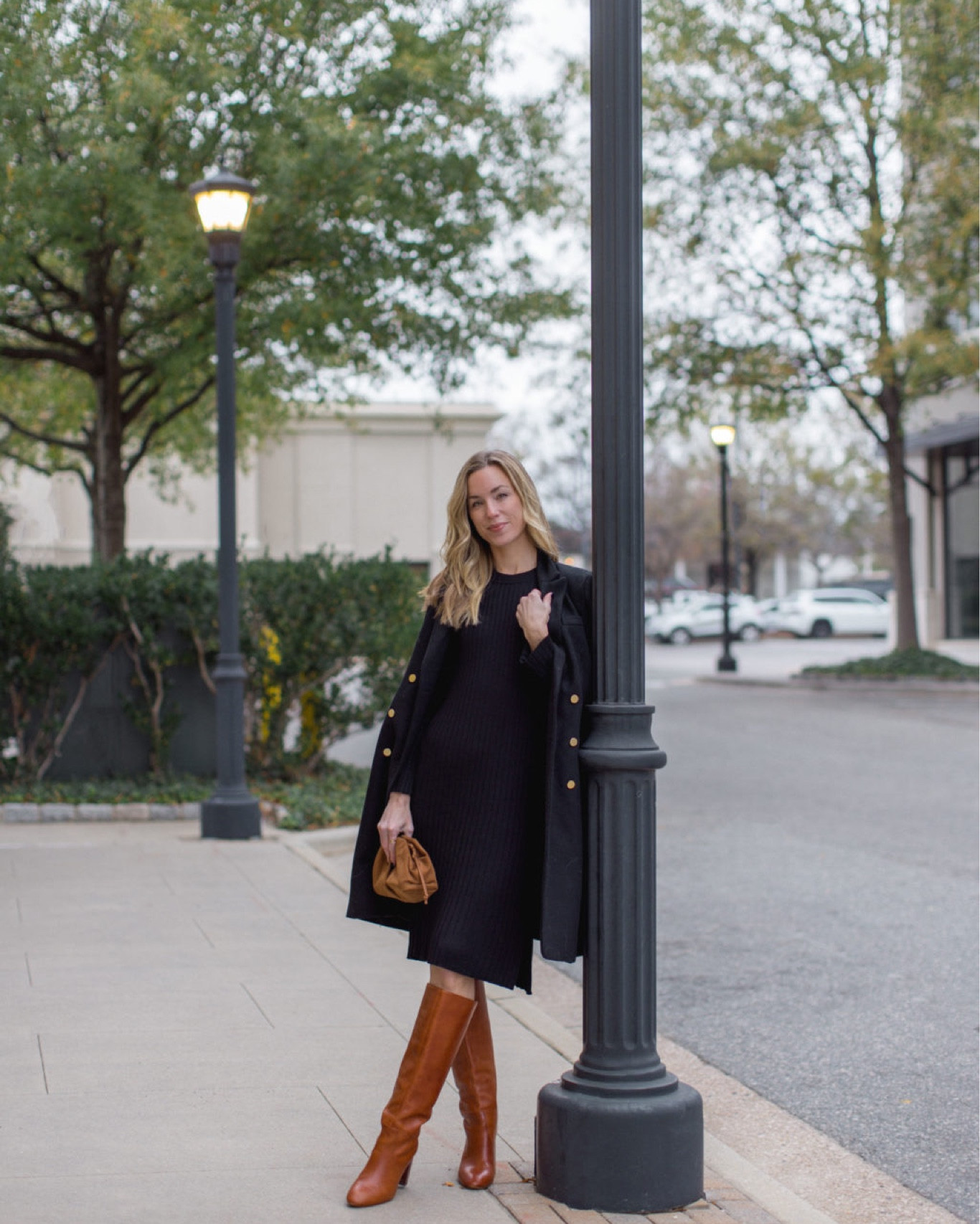 What I wore to our first holiday dinner last night ✨ Coat in size small, dress size small, boots true to size. #holidaypartyoutfit #holidayoutfit #holidaystyle #holidaydinneroutfit

#LTKSeasonal #LTKstyletip #LTKHoliday