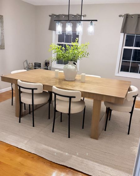 New dining table (pay the $100 to assemble!)
Farmhouse dining table
Wayfair dining table
Amazon


#LTKHome
