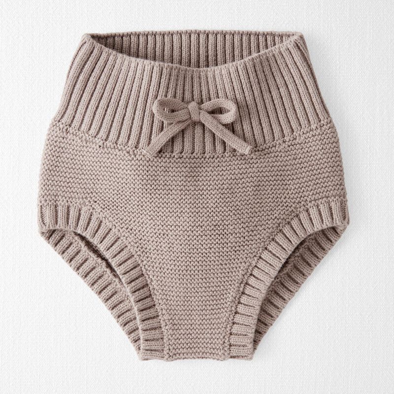 High-Waist Organic Cotton Sweater Knit Diaper Cover | Carter's