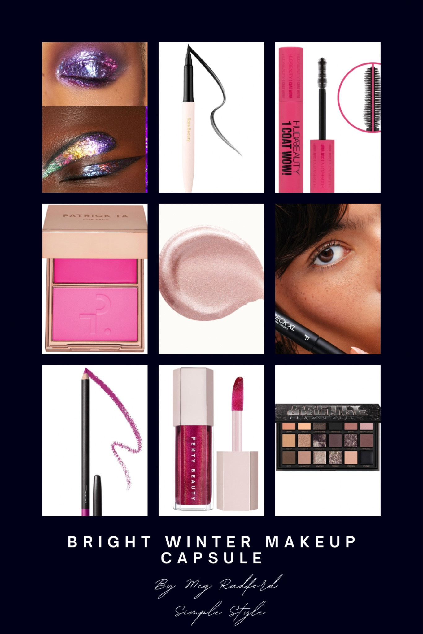 Bright Winter, Sprinter Winter, HOC Winter makeup capsule! 

#LTKfindsunder50 #LTKbeauty