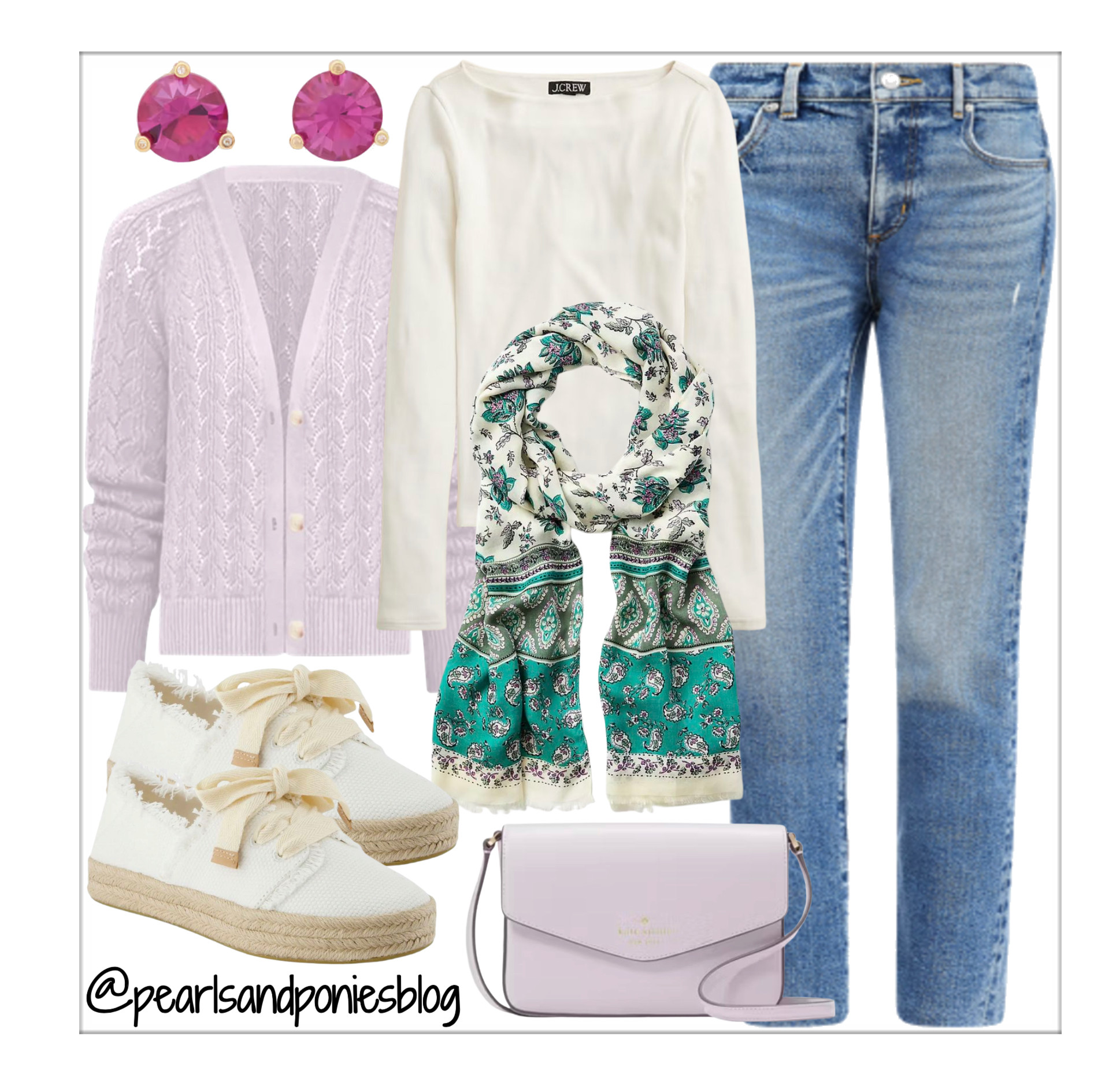 Love the lilac trend for spring this year! This lightweight scarf is perfect for this transition weather as we (hopefully) warm up soon in the midwest!  

 #LTKOver40 #LTKFindsUnder100 #LTKShoeCrush