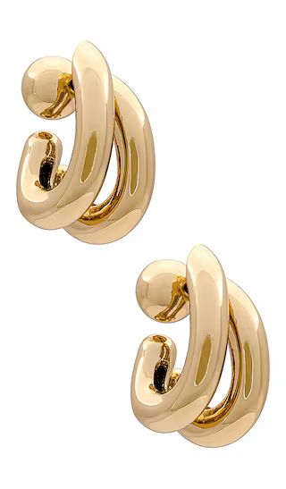 Florence Earrings in Gold | Revolve Clothing (Global)
