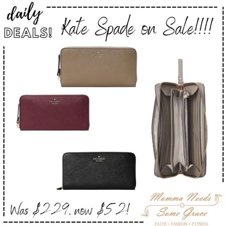 Kate Spade Wallet on sale for $59! 

#LTKSeasonal #LTKunder50 #LTKstyletip