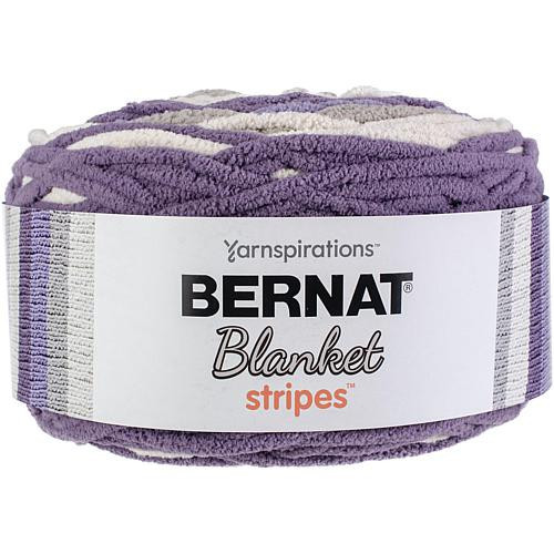 Bernat Blanket Stripes Yarn - Grapevine | HSN