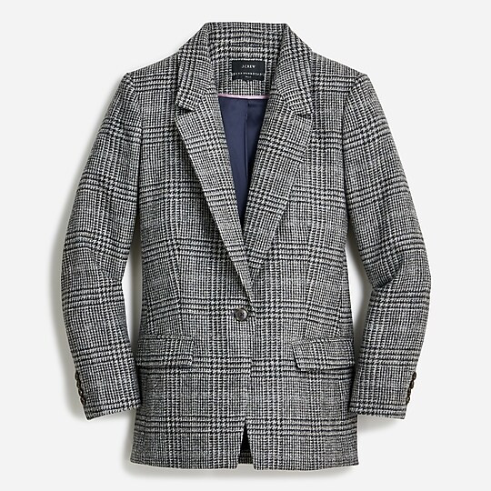 Willa blazer in houndstooth wool | J. Crew US