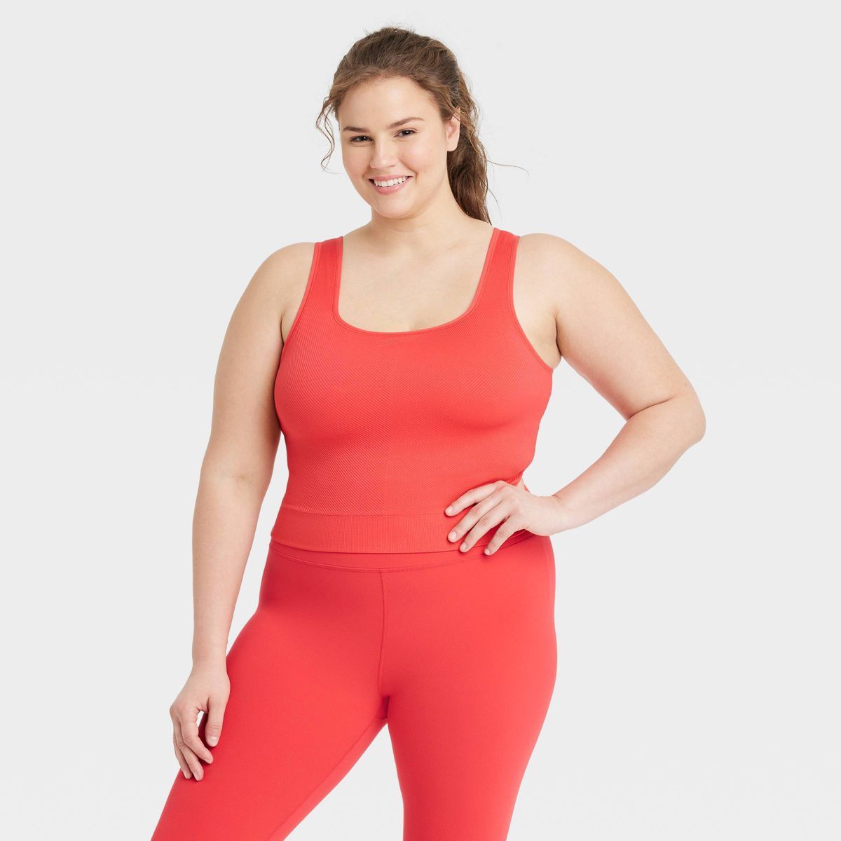 Women's Seamless Cropped Tank Top - All In Motion™ | Target