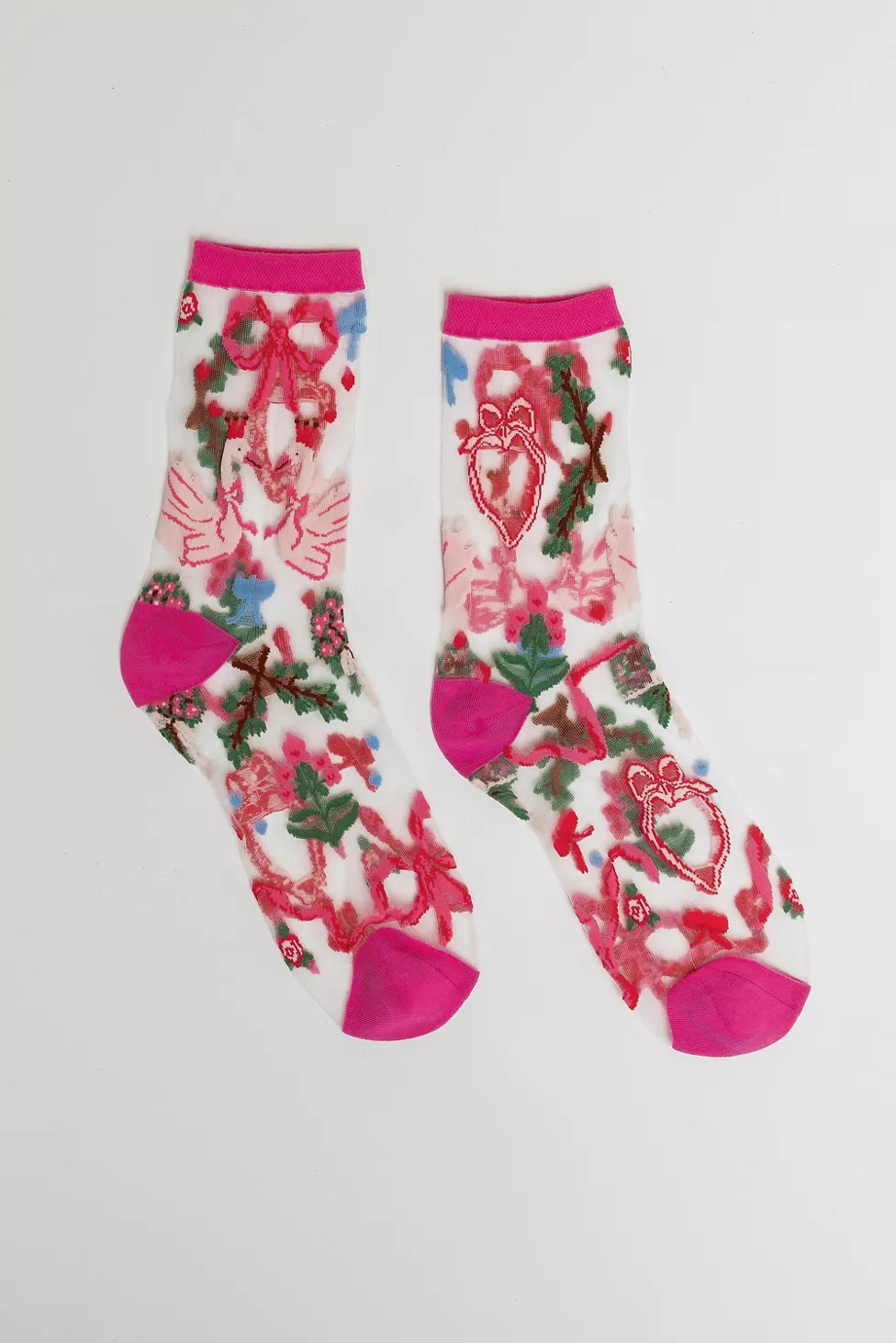 Sock Candy Balletcore Sheer Sock | Urban Outfitters (US and RoW)