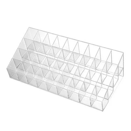 DOLITY Lipstick Holder Case Acrylic Lipstick Storage for es Brushes Drawer 36 Slots | Walmart (US)