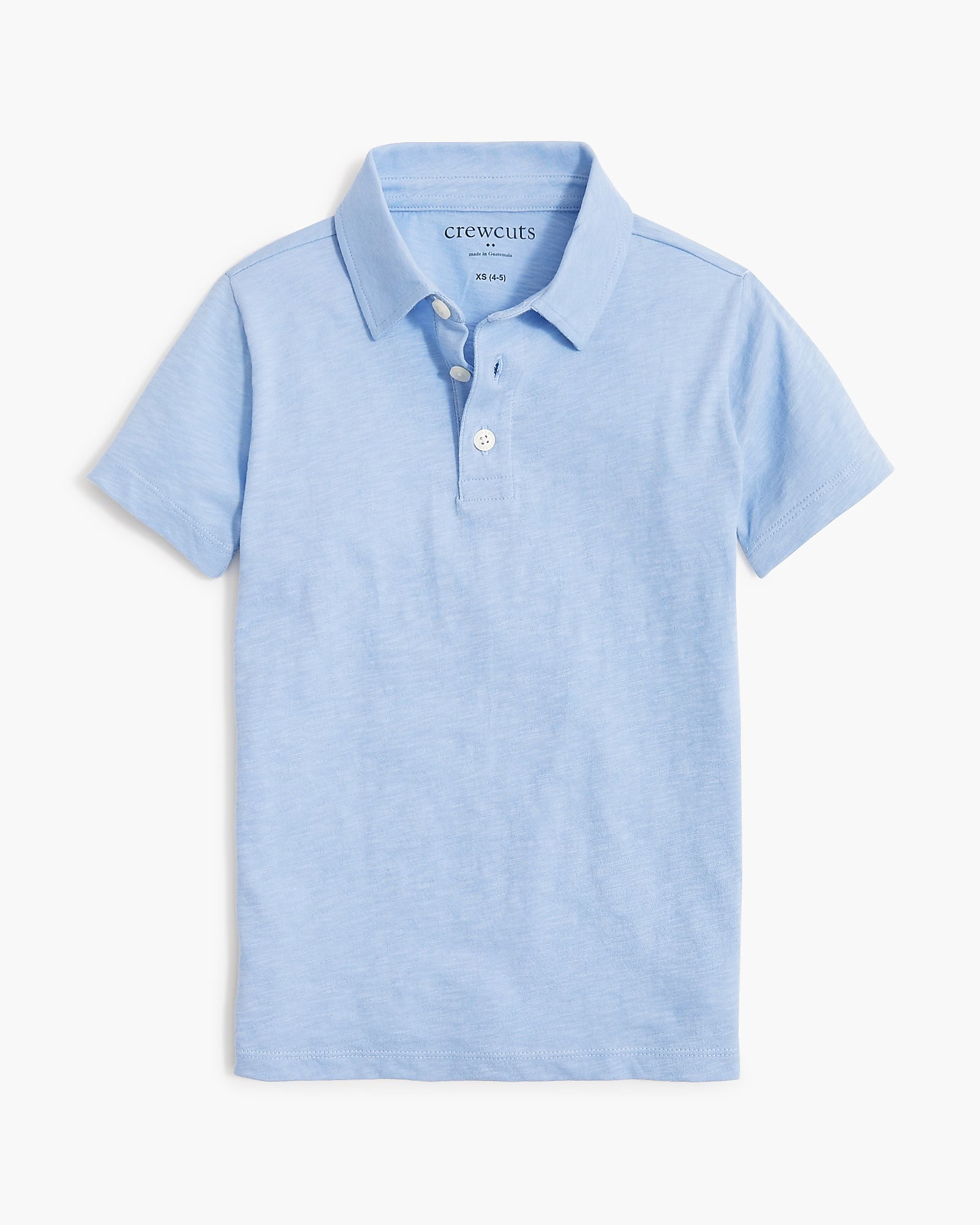 Boys' slub cotton jersey polo shirt | J.Crew Factory