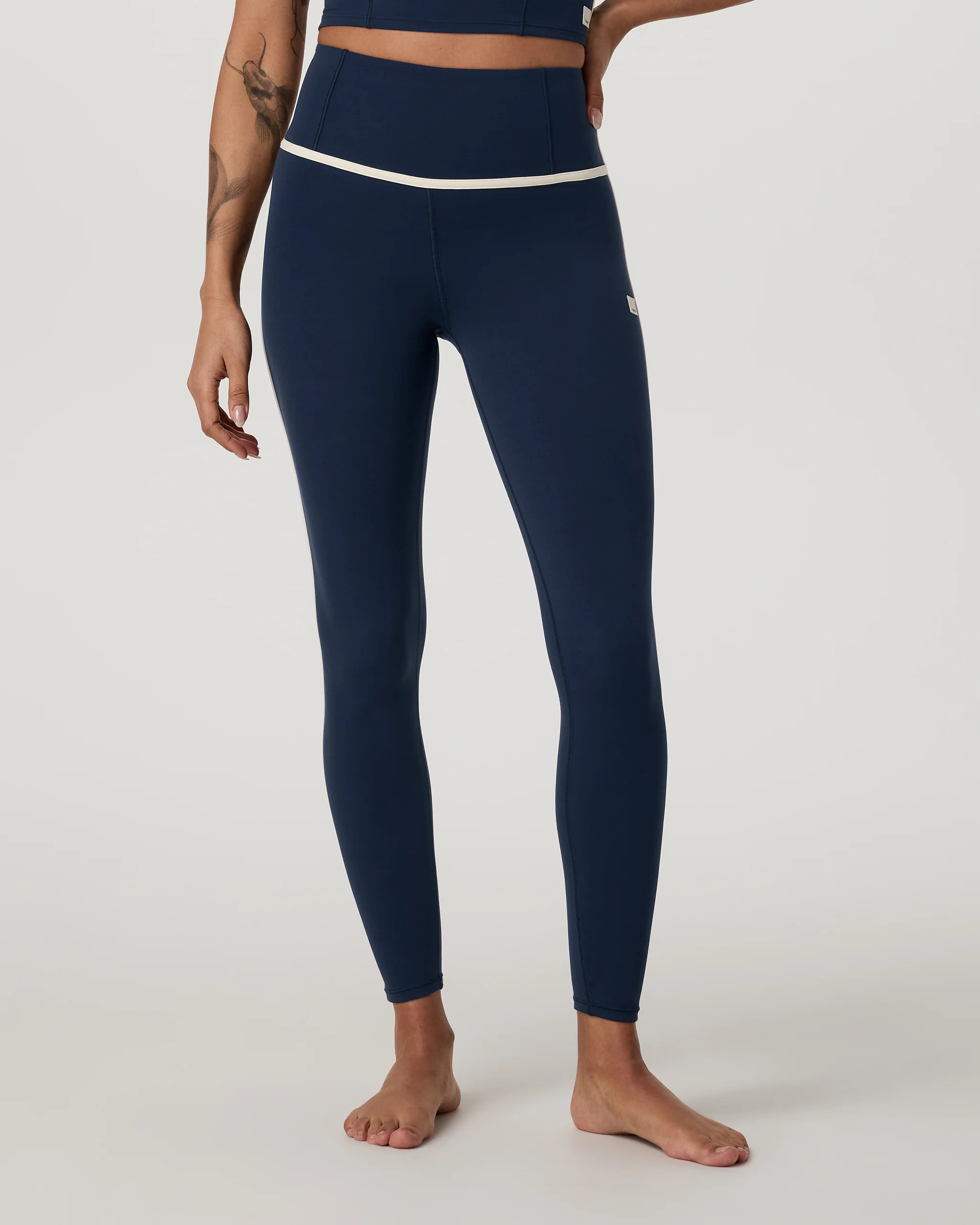 Vuori AllTheFeels™ Corset Legging | Blue Coast Leggings | Vuori | Vuori Clothing (US & Canada)