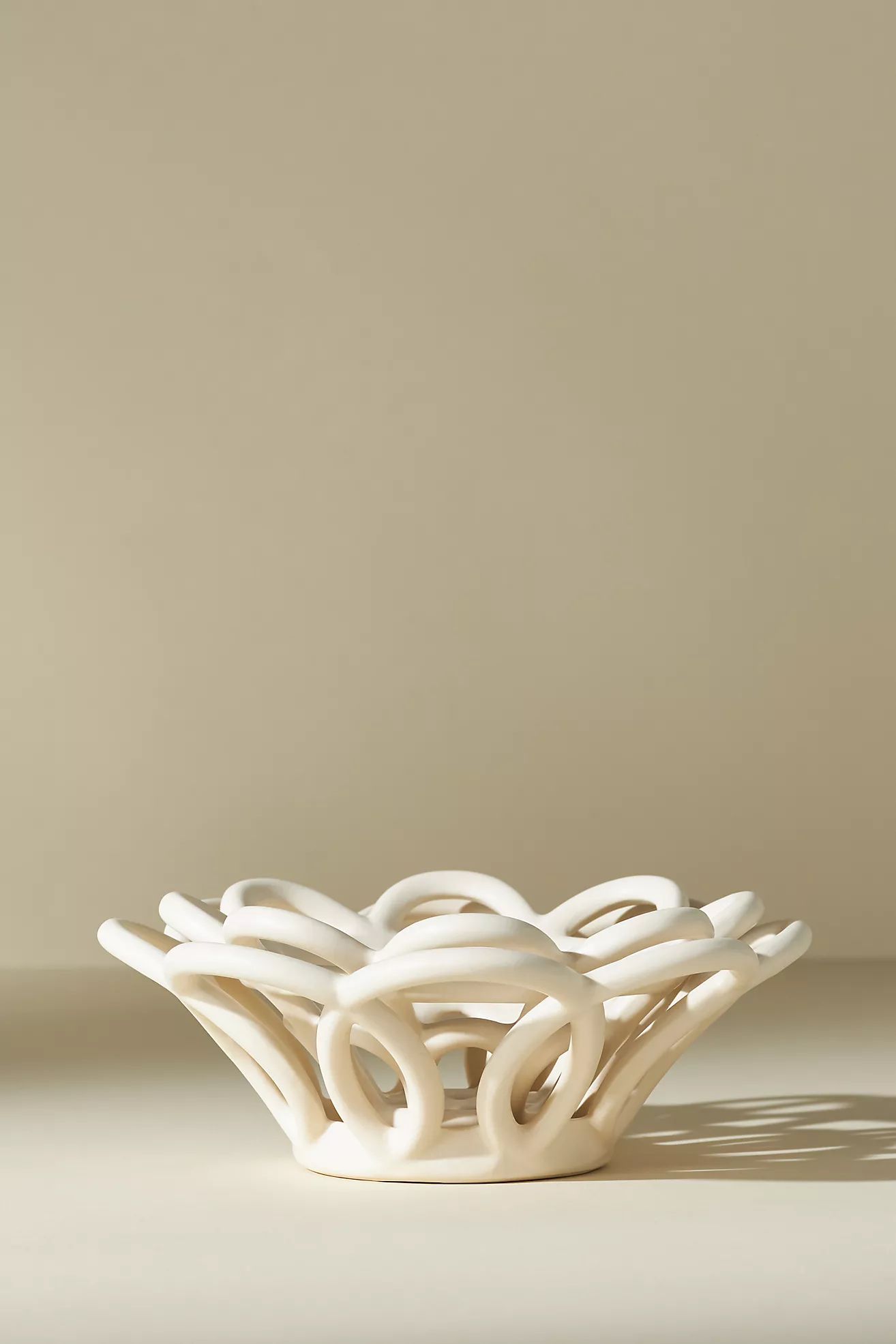 Small Looped Decorative Bowl | Anthropologie (US)
