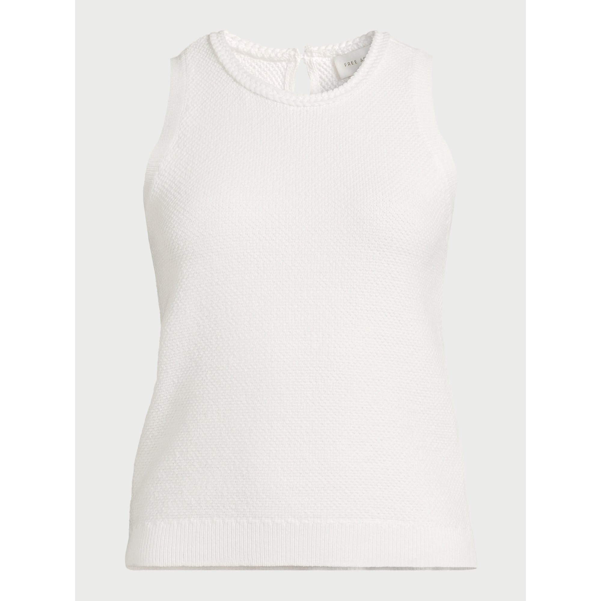 Free Assembly Women’s Crochet Sweater Tank Top, Midweight, Sizes XS-XXL - Walmart.com | Walmart (US)