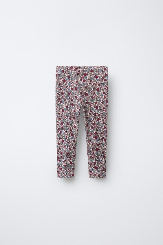 PRINTED RIB LEGGINGS | Zara US