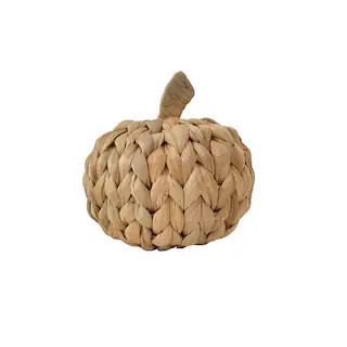 Natural Woven Water Hyacinth Pumpkin Tabletop Décor by Ashland® | Michaels | Michaels Stores