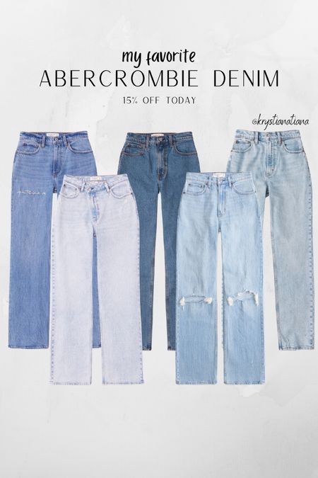 My favorite Abercrombie Denim!











Abercrombie, Abercrombie denim, jeans 

#LTKstyletip #LTKHoliday #LTKGiftGuide