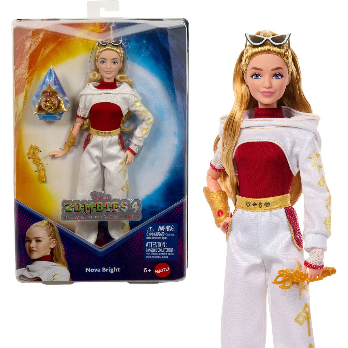 Disney Zombies 4: Dawn of the Vampires Nova Bright Doll with Movie-Inspired Outfit & Accessories | Target