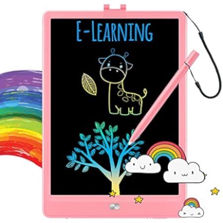 ORSEN LCD Writing Tablet 10 Inch, Colorful Doodle Board Drawing Pad for Kids, Drawing Board Writing  | Amazon (US)