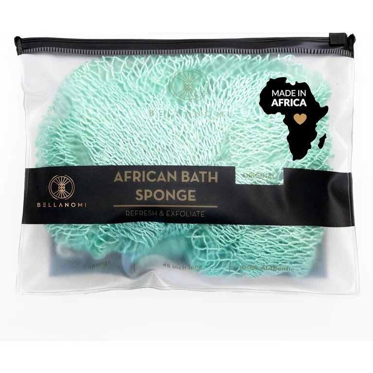 BELLANOMI African Net Sponge - Authentic Sapo Exfoliating Net, Ethically sourced from Nigeria, 45... | Walmart (US)