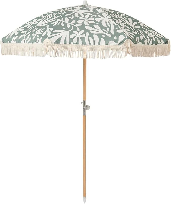 Sunnylife Luxe Beach Umbrella | The Vacay Olive | Amazon (US)