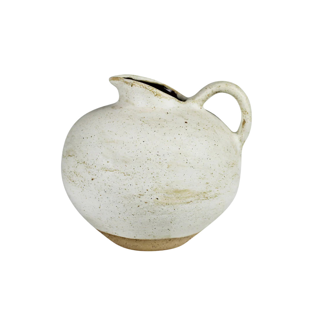 Ceramic Earthy Pitcher | By Luxe B Co. | luxe bCO