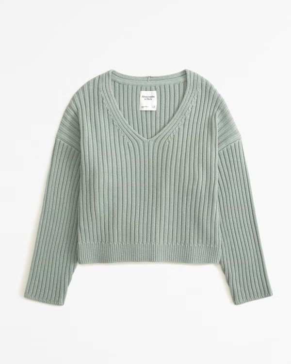 Women's V-Neck Sweater | Women's Tops | Abercrombie.com | Abercrombie & Fitch (US)