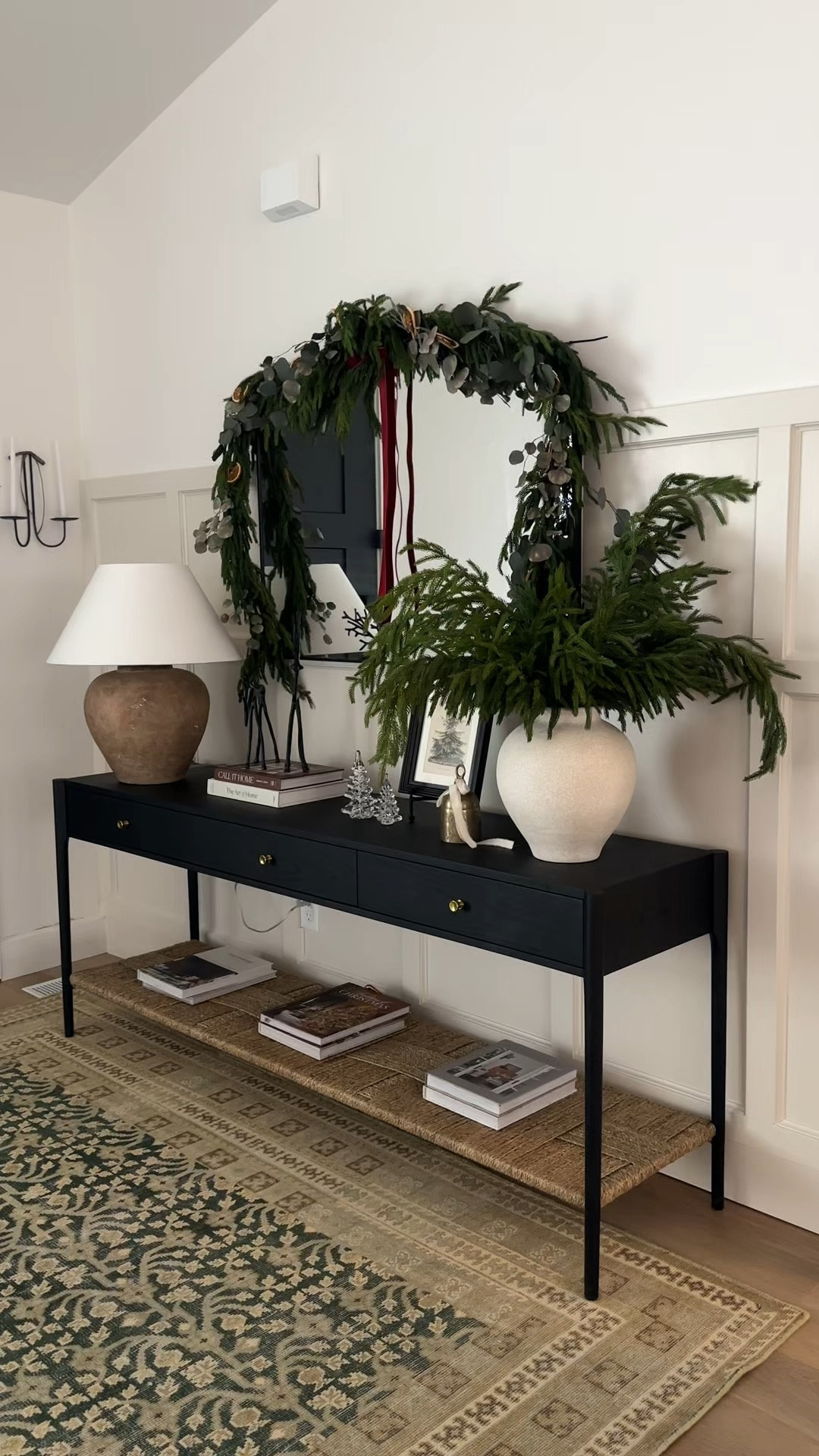 Holiday entryway 

#LTKHoliday #LTKHome