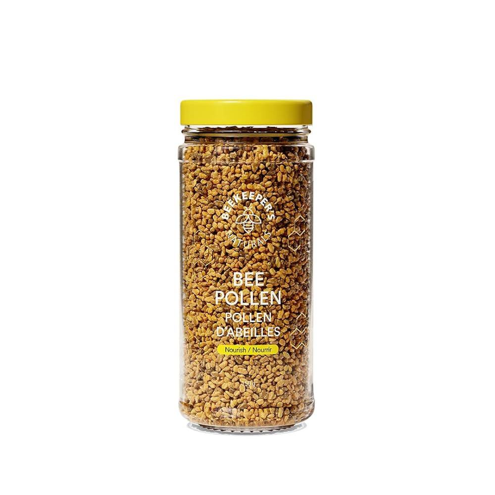 BEEKEEPER'S NATURALS Bee Pollen - 100% Raw Wildflower Bee Pollen, Natural Preserved Enzymes, Sour... | Amazon (CA)
