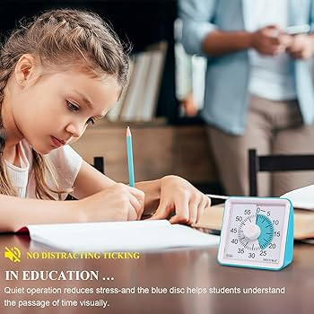 Secura 60-Minute Visual Timer, Classroom Timer, Countdown Timer for Kids and Adults, Time Managem... | Amazon (US)