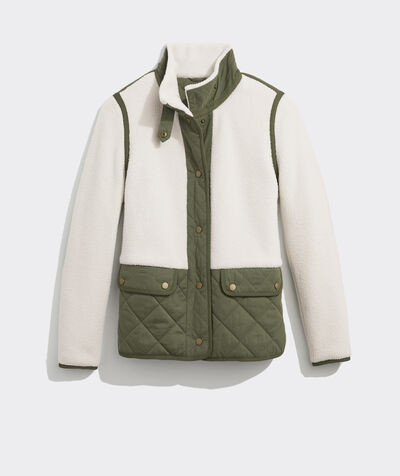 Quilted Sherpa Jacket | vineyard vines
