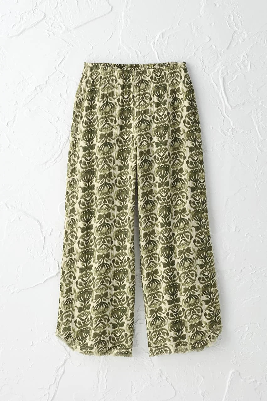 Batik Breeze Gauze Crops | Coldwater Creek