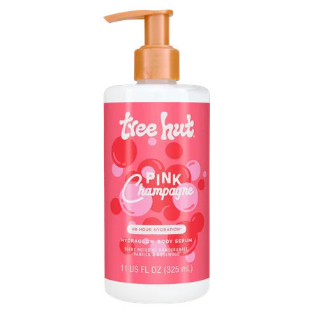 Tree Hut Pink Champagne Hydraglow Body Serum, 11 fl oz | Walmart (US)