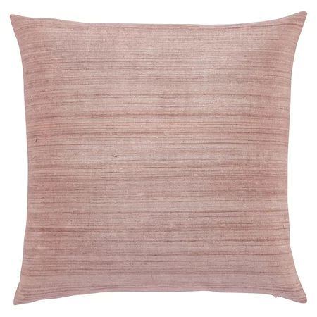 Jaipur Living Carmine Pink/ Mauve Solid Poly Throw Pillow 20""X20 | Walmart (US)