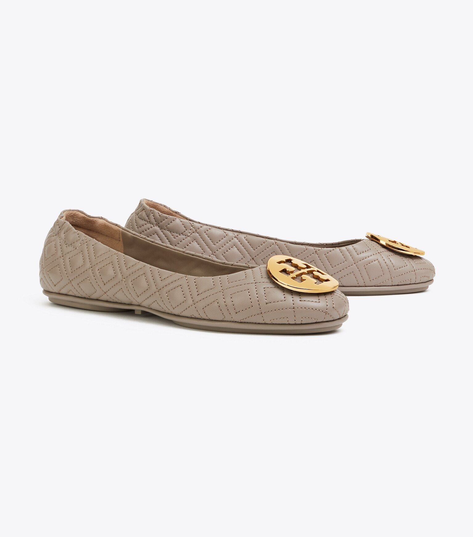 Minnie Travel Ballet Flat, Quilted Leather | Tory Burch (US)