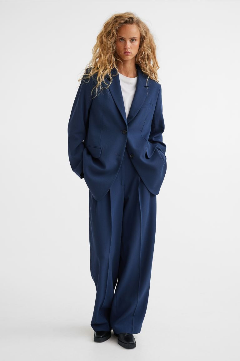 Single-breasted blazer van wolmix | H&M (DE, AT, CH, NL, FI)