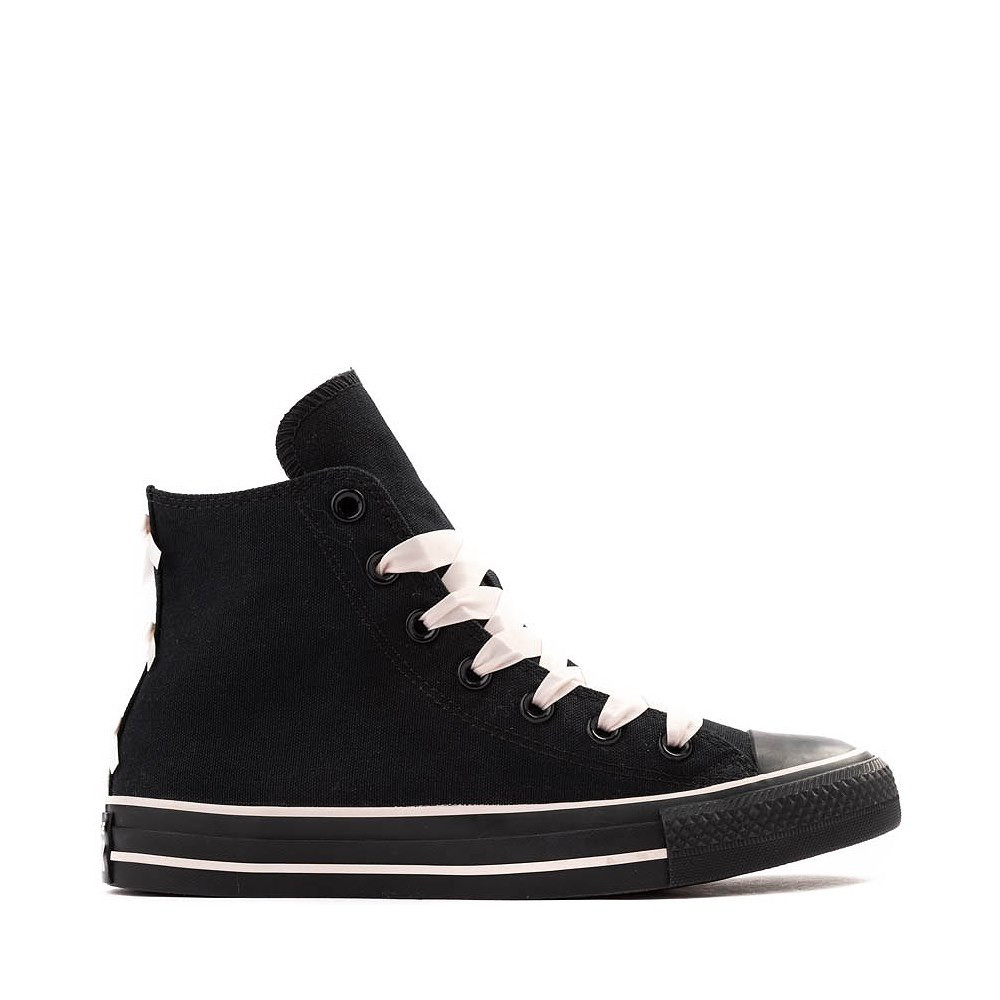 Converse Chuck Taylor All Star High-Top Dark Swan Sneaker - Black / Pink | Journeys