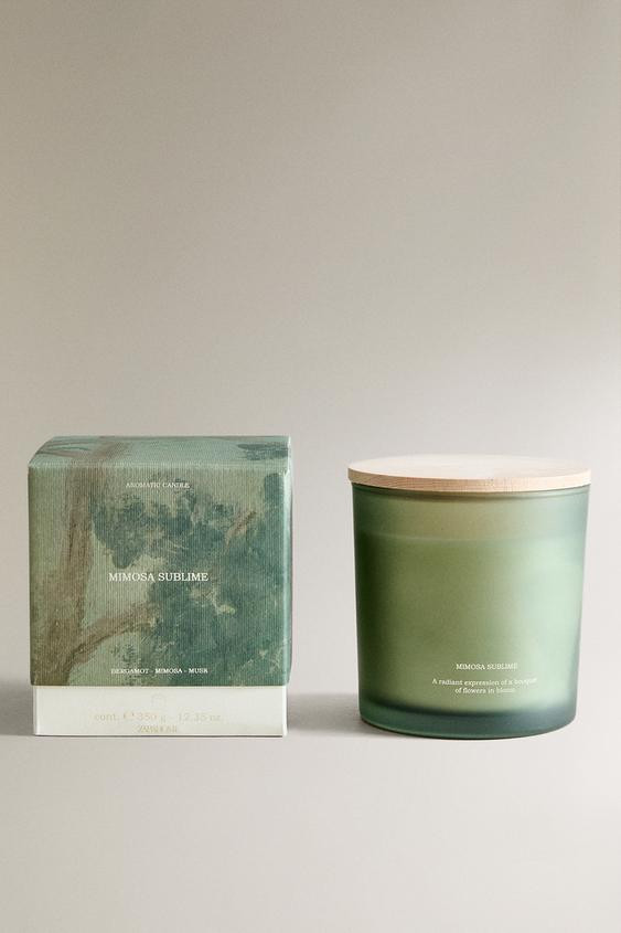 (350 G) MIMOSA SUBLIME SCENTED CANDLE | Zara US