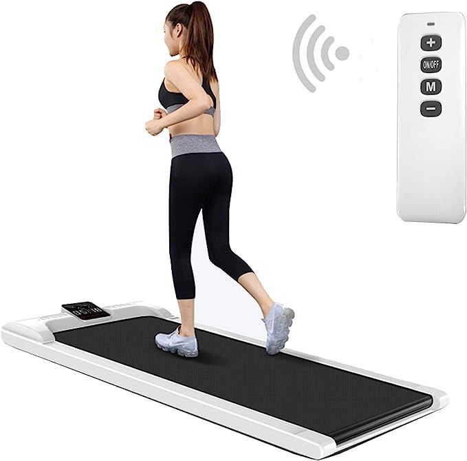 Soiiw Walking Pad Treadmill Electric Under Desk Smart Slim Fitness Jogging Training Cardio Workou... | Amazon (US)