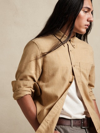 Untucked Flannel Shirt | Banana Republic (US)