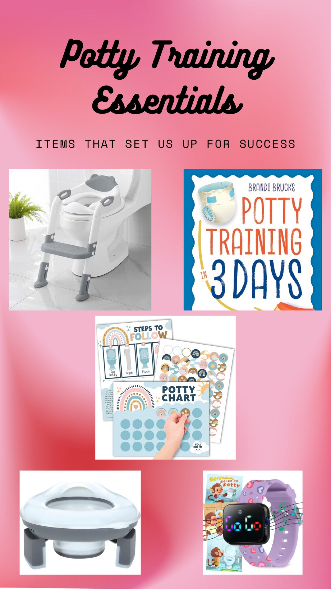 James has done so well with her potty training journey! We used these items plus M&Ms as a reward 

#LTKFamily #LTKKids
