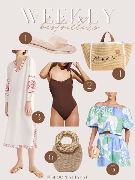 Weekly bestsellers - summer outfit ideas - jcrew summer arrivals - casual summer outfits - preppy style - designer bags - Shopbop - tuckernuck - summer swimsuits 

#LTKStyleTip #LTKSeasonal